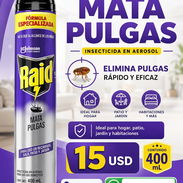 Spray insecticida mata pulgas para habitaciones y patios - Img 55623367