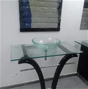 Muebles de baño de cristal y Gaveteros plasticos - Img 45859397