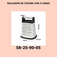 RALLADOR DE COCINA CON 4 CARAS - Img 55729343