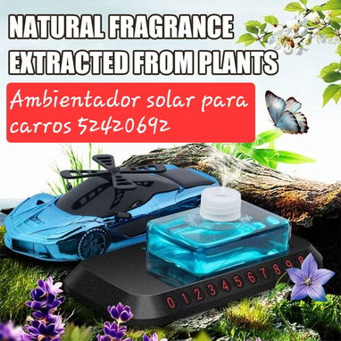 Aromatizante, ambientador solar para carros💥👌🏽 - 2/2