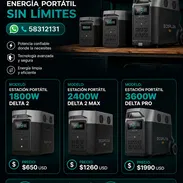 Estaciones de energía ecoflow delta 2, delta pro, Gnercell y Marsriva - Img 55697850