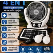 Ventilador recargable cloud con panel solar - Img 57280974