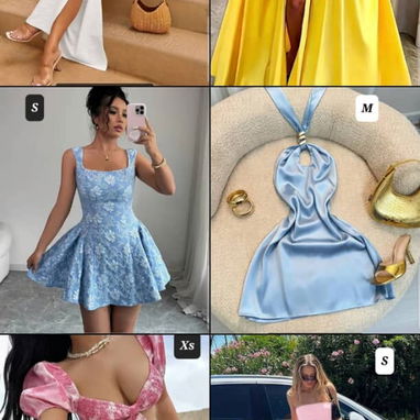 ¡Luces Espectacular! Vestidos y Conjuntos Elegantes de Mujer - Variedad de Tallas y Estilos - 5/10