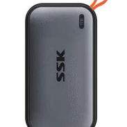 SSK Unidad de estado sólido externa SSD portátil de 1 TB, hasta 1050 MB/s USB C $103.89 - Img 56946259