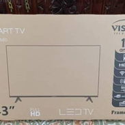 Smart tv de 55" 43" 32" con cajita digital internacional y soporte a la pared - Img 55237681
