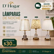 Lámparas de noche. Domicilio Incluido - Img 57394345