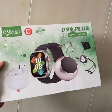 Smartwatch D99 Plus Combo 7 en 1 (Reloj, Audífonos TWS y Parlante) - 5/6