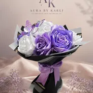 🌺 Pieza artística única hecha a mano — Arte floral preservado - Img 55636751