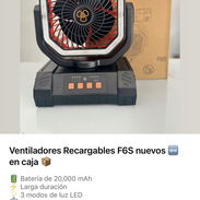 Ventiladores Recargables F6S nuevos NEW en caja - Img 58014776