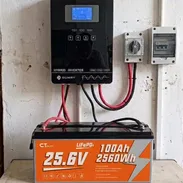 KIT SOLAR COMPLETO (Inversor 4000W + 1 Batería LiFePO4 24V CTOLITY)! ☀️ - Img 57129929