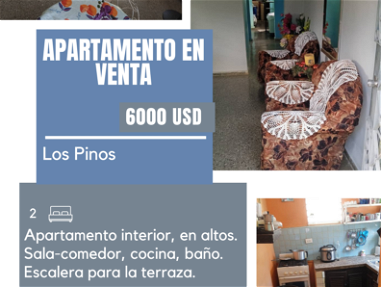 Apartamento en venta en Los Pinos con todo adentro - Img main-image