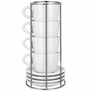 ☕ *Set de Tazas con Organizador Vertical – Precio: 12 USD*VPT A01 - Img 57526325