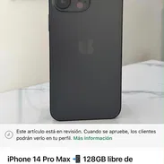 Iphone 14 pro max 128gb libre 89% - Img 56046684