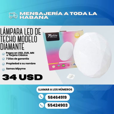 🔆 LÁMPARAS DE TECHO DE VARIOS MODELOS 💲DE 25 USD A 34 USD - Img 120065793
