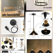 Lámparas decorativas NO INCLUYE BOMBILLAS - Img 57895431