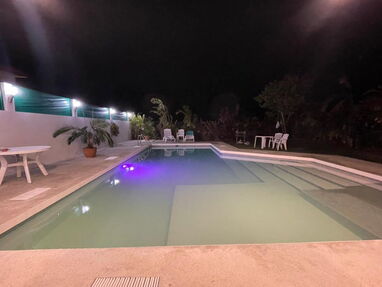 Disponible casa con piscina grande cerca de la playa de Guanabo,2 habitaciones climatizadas,Reservas x WhatsApp52463651 - Img 64294744