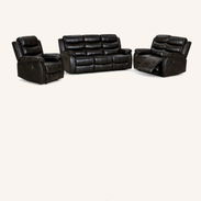 Juego de muebles reclinables tres ,dos ,uno. - Img 55373987