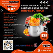 🥓 A FREIR 🥓 FREIDORA DE ACEITE CON CANASTA ESCURRIDOR. FACTURA A CLIENTE Y GARANTÍA. TLF 54833699 - Img 53715775