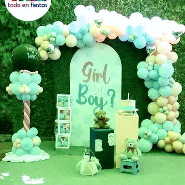 Decoraciones para, revelación de sexo y babyshower - Img 121973109