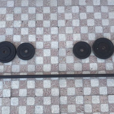 Vendo pesas de ejercicios y juego de bucear - Img 127637204