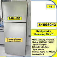 QB-712-Refrigerador Samsung 15 pies....810 USD...51596013....transporte lugares cercanos - Img 56282709