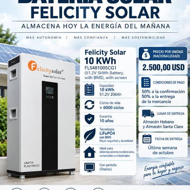 Batería Solar Felicty Solar - 2/3