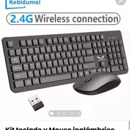Mouse Teclado Inalambrico - Img 57881282