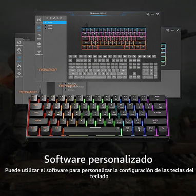Newmen GM611  | Teclado Mecánico 60% - 3/7