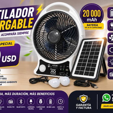 Ventiladores recargables - Img 126411184