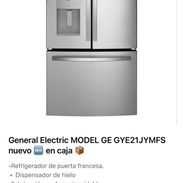 🍒Nuevo producto ‼️Refrigerador GENERAL ELECTRIC de 25.1 pies  (Congelación seca) con dispensador - Img 56456061