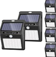 Luces solares para exteriores [42 LED/3 modos de trabajo], SEZAC luces solares de seguridad con sensor de movimiento sol - Img 45926080