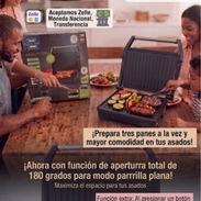 Sandwichera de 3 panes igual se abre a la mitad y se convierte en parrilla - Img 57921480