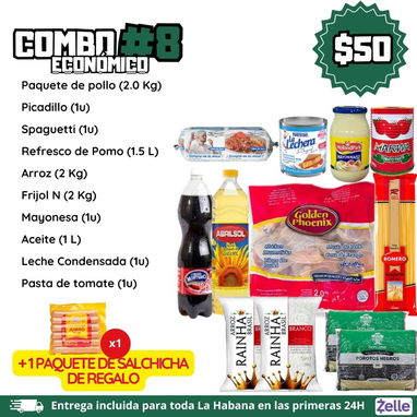 1 Combos comida HABANA ✔ CUP al toque ✔ Efectivo ✔ Transferencia ✔ Euro ✔ USD ✔ Bizum ✔ PayPal ✔Zelle - 6/10