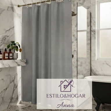Cortinas de baño de teflón bellas en 10 usd - 2/4