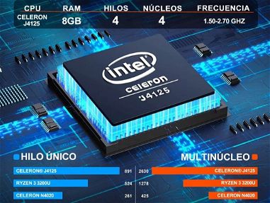 Laptop Intel Celeron 4nucleos 2 En 1 Oferta 8gb Ram 512gb Ssd, Plateado KUU. Germany - Img 67693894