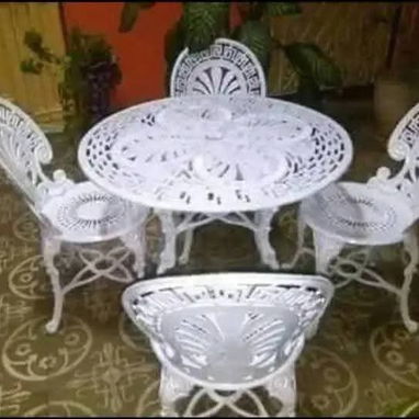 Juegos de terraza aluminio fundido para exteriores - Img 128167889