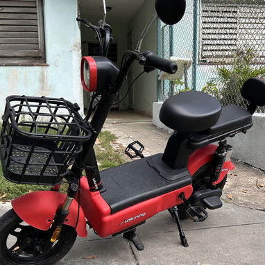 🛵 BICIMOTO ELÉCTRICA LAITUNING ROJA 48V – MEJORADA – 500 USD - 2/4