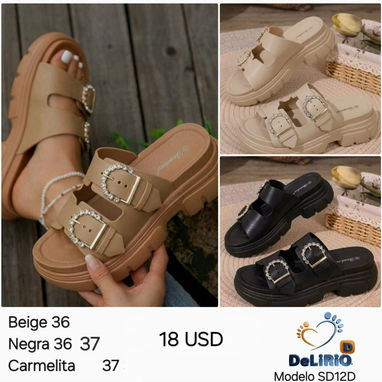 Sandalias engomadas para damas - 2/9