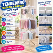 TENDEDERO PLEGABLE Y PORTÁTIL 🧺 (Yus) 38 USD - Img 57150843