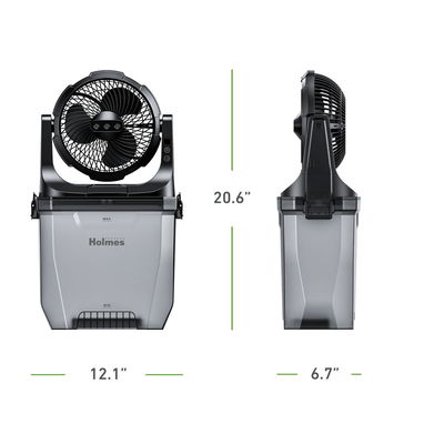 Ventilador de Nebulizacion Portátil Recargable - 3/6