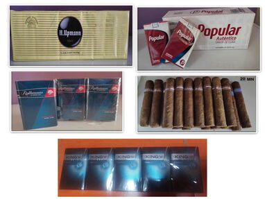 Ruedas de cigarros popular rojo, HUpman. King mentolado y tabacos - Img 63780267