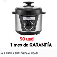 ‼️Olla Reina analógica de 4L Royal, con GARANTÍA y factura de compra ‼️ - Img 54933882