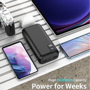 ☎️53544655 🛵 Entrega Disponible ⭐Power Bank 50000mAh 22.5W ⭐ - Img 118170335