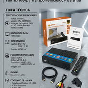 Cajita HD VIVAMAX 1080p | $65 USD Envío Gratis | Garantía Incluida | Full HD con HDMI y USB - Img 57656686