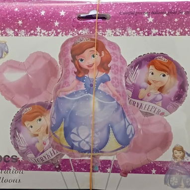 Set de Globos de 5 Piezas Temáticos animados - Img 110039130