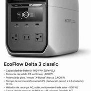 Ecoflow delta 3 clásica Estación de energía - Img 57016582