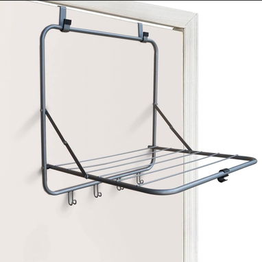 Tendedero plegable para colgar detrás de la puerta - Img 122129883