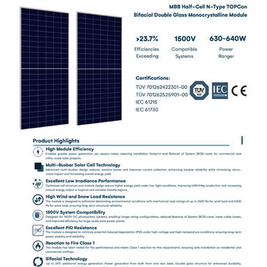 Paneles Solares 640W desde $142| Oferta por Tiempo Limitado ☀️ - 2/4