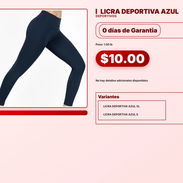 LICRA DEPORTIVA AZUL . - Img 57564887