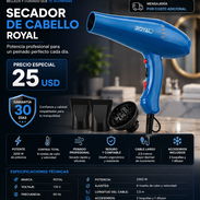 SECADOR DE CABELLO ROYAL Nuevas en Caja - Img 55950467